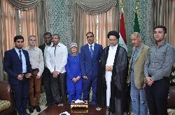 وفد اعلامي فرنسي+ الوقف الشيعي